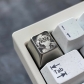 1U Ti-alloy Artisan Keycaps Precision Pointillism for Mechanical Keyboard -Misaka Mikoto